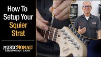 Click Here To Watch A Full Setup Guide On A Fender Squier Stratocaster