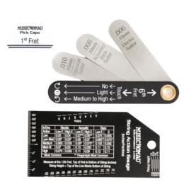 Truss Rod Gauge & String Action Gauge Bundle