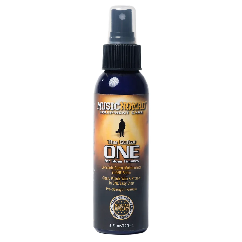 MN103: The Guitar ONE - All in 1 Cleaner, Polish, Wax for Gloss Finishes Guitar ONE - All in ONE Cleaner, Polish and Wax