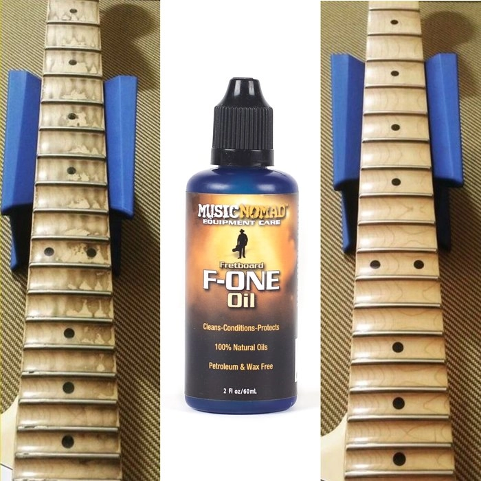 MN105: Fretboard F-ONE Oil - Cleaner & Conditioner Unfinished Maple