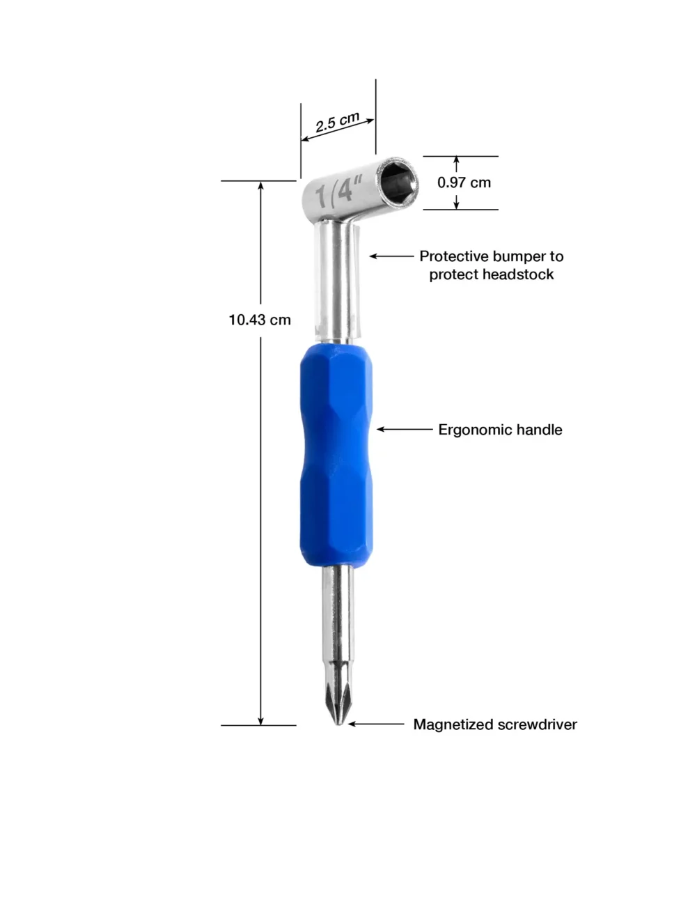 Premium Truss Rod Wrench - 1/4"