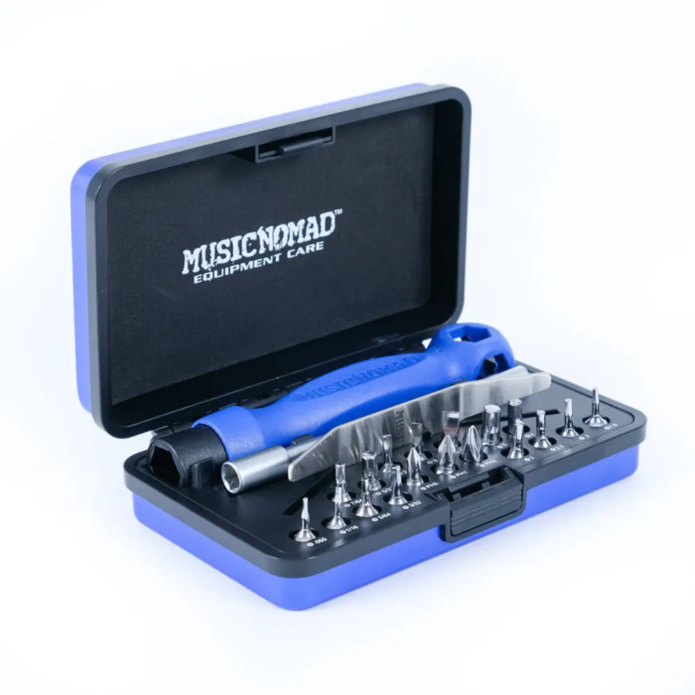 Premium Guitar Tech Screwdriver and Wrench Set