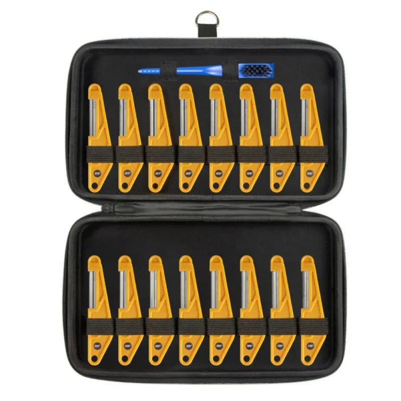 MN676: 16 pc. Diamond Coated Nut File Complete Shop Set Guitar Nut File Set