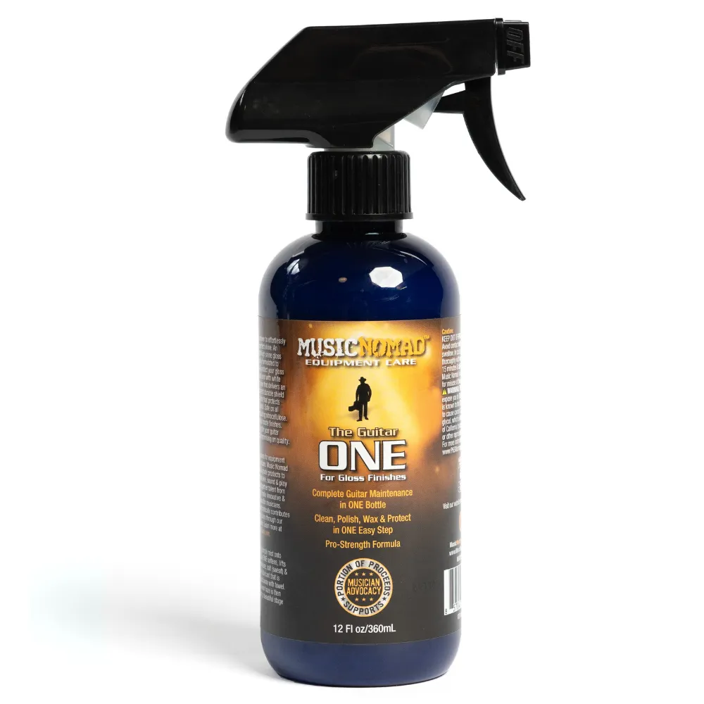 MN150: The Guitar One 12 oz. Tech Size - All in 1 Cleaner, Polish & Wax
