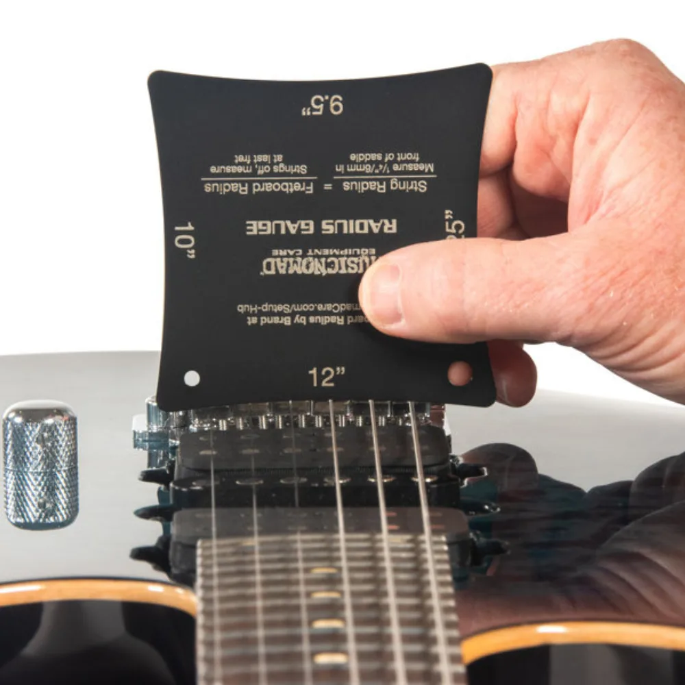 16 Precision Radius Gauge in action