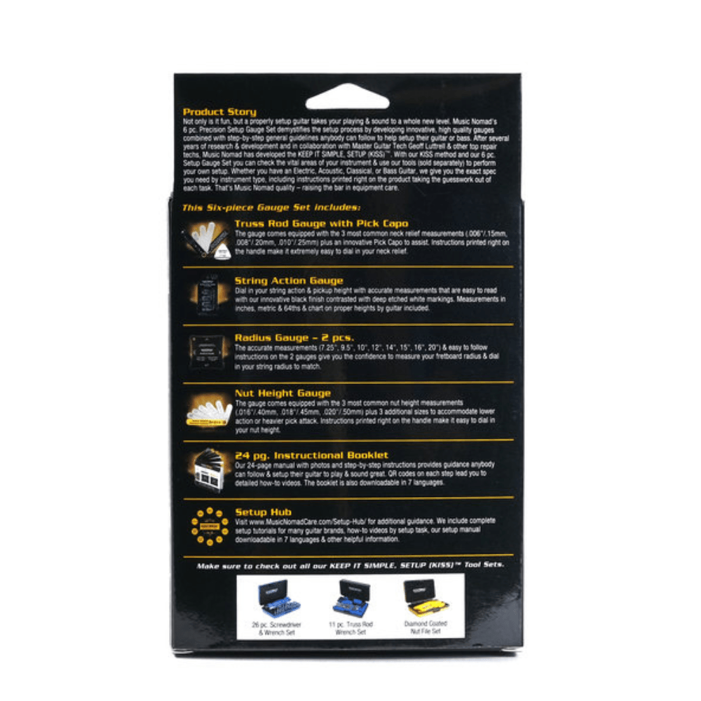 MN604: Precision Setup Gauge Set - 6 pc.