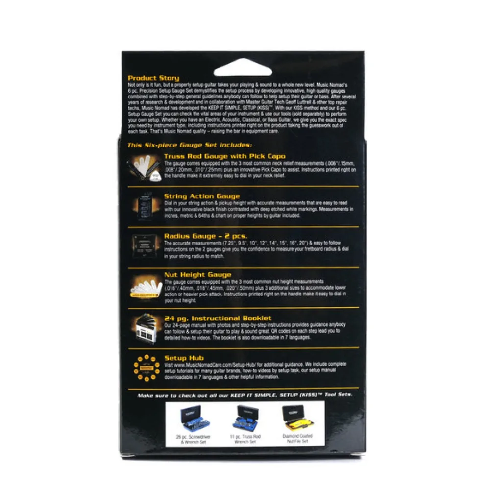 25 MN604: Precision Setup Gauge Set - 6 pc.