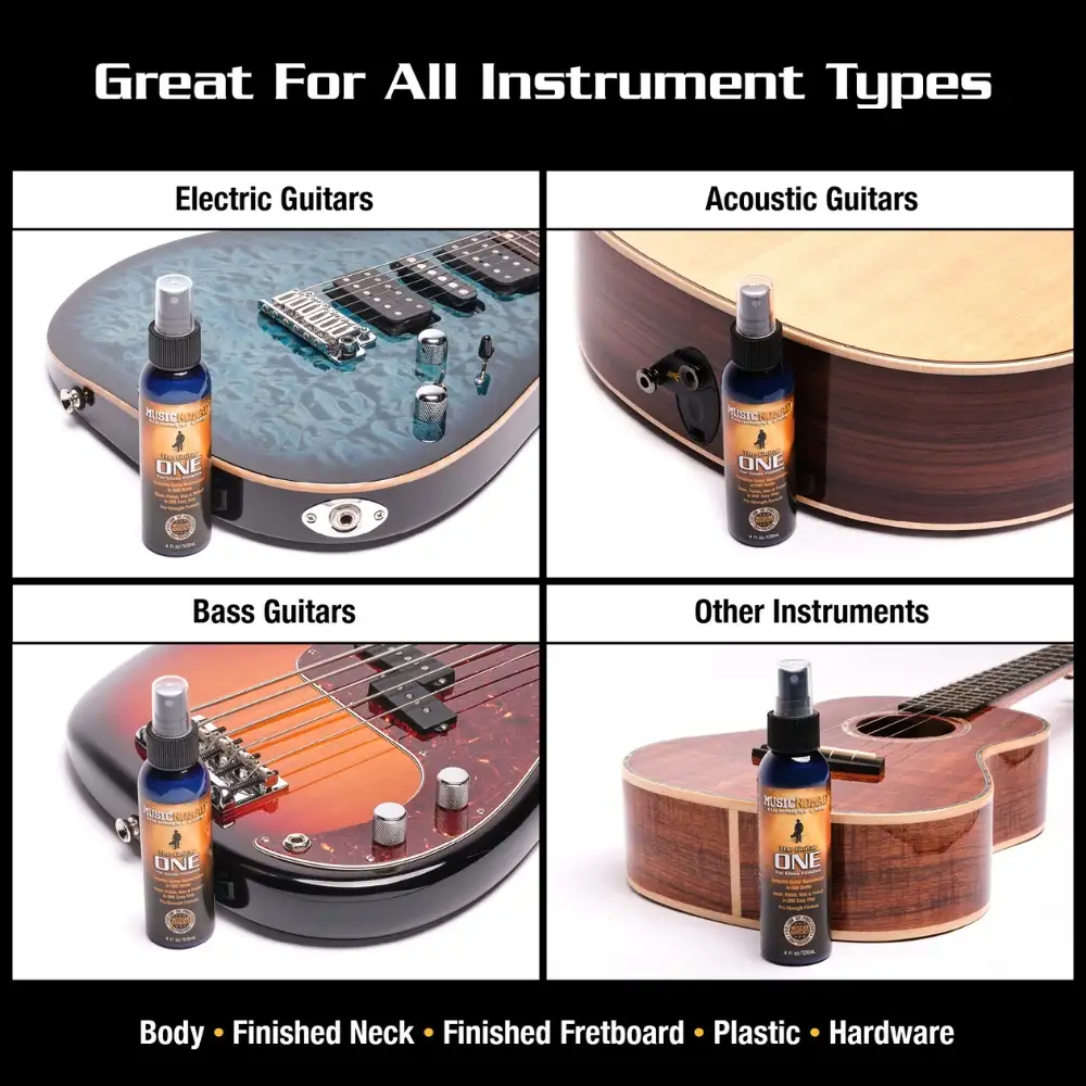 Guitar ONE Works Great On All Instrument Types
