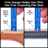 Fret Crowning File Size