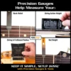 Precision Gauges Help Measure Neck Relief, String Action Height, String & Fretboard Radius, and Nut Nut Height