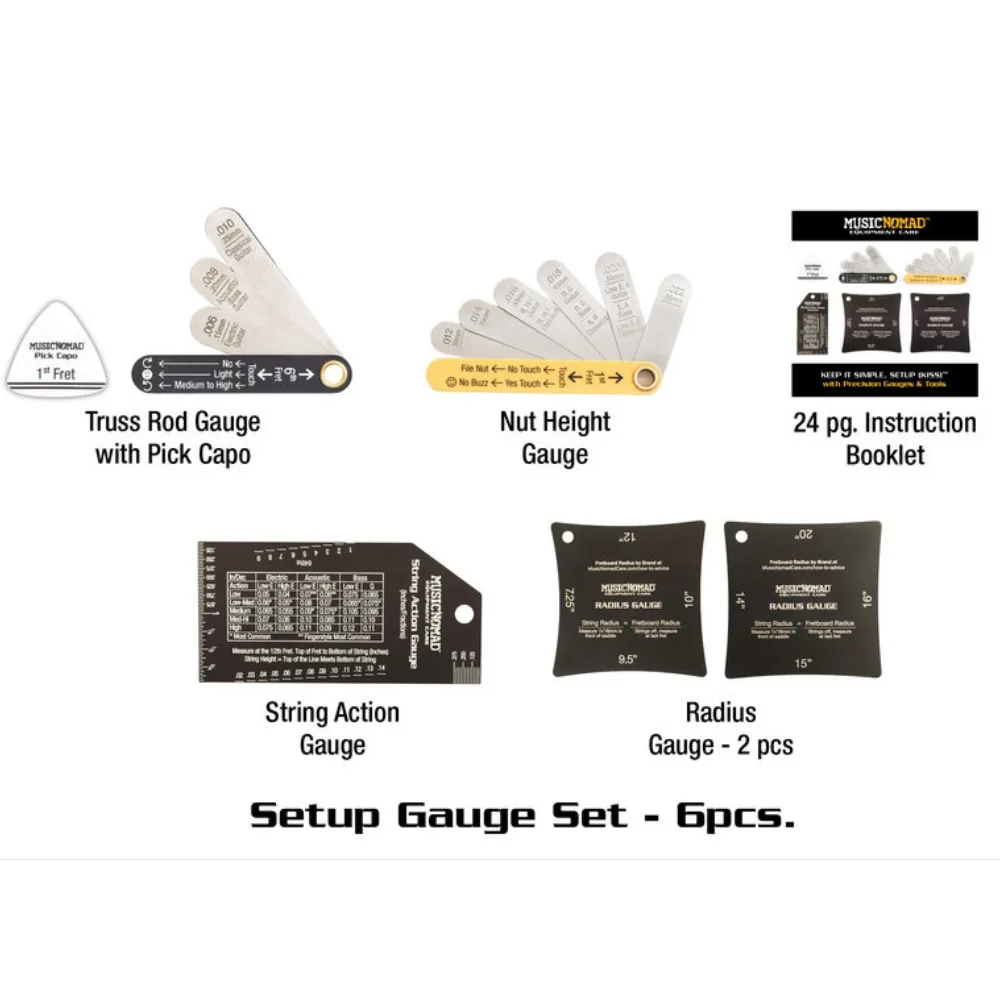 7 MN604: Precision Setup Gauge Set - 6 pc.