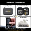 Compact, Rugged Case, Organized Slots for Each Product, Pickup Ruler, SAE & Metric