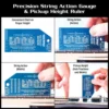 String Action Gauge and Pickup Height Ruler