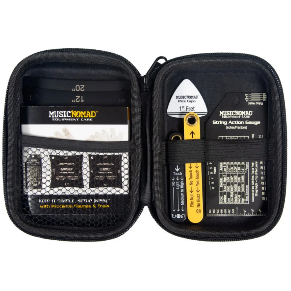 9 Customized storage for each gauge