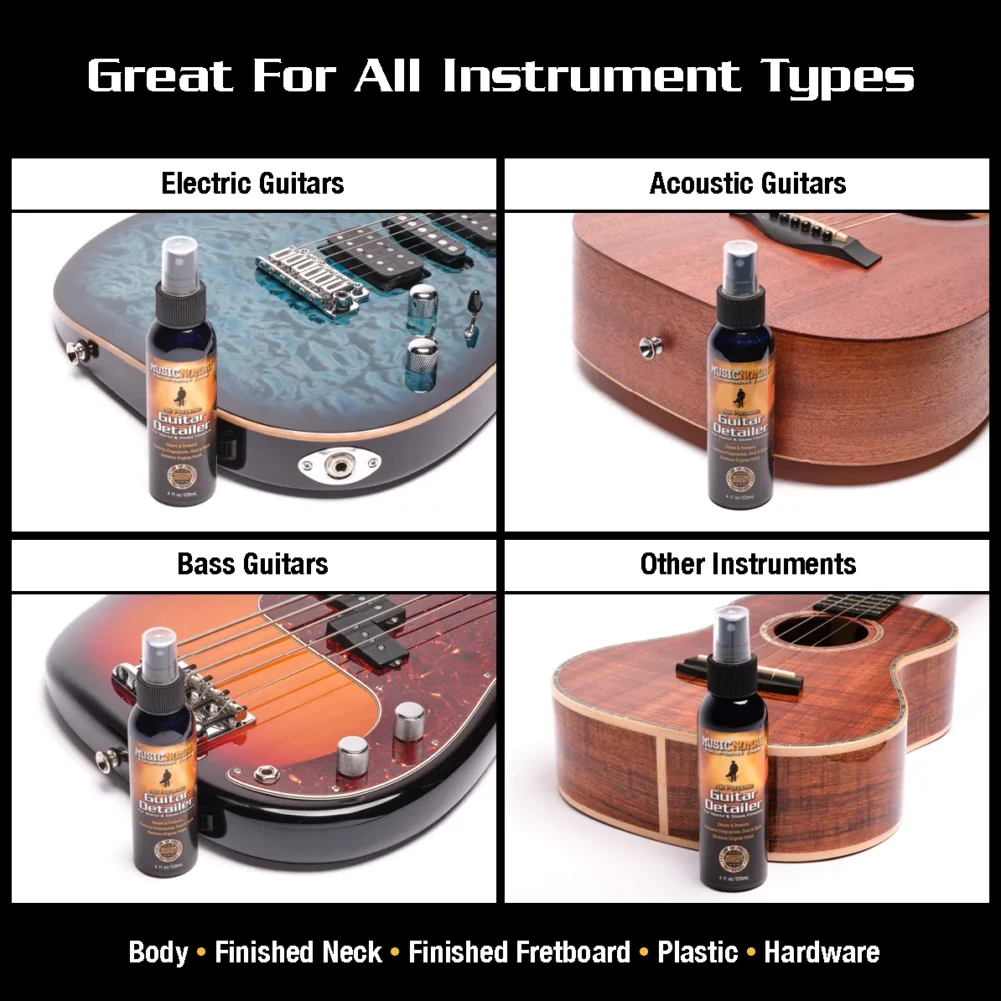 Great For Electric Guitars, Acoustic Guitars, Bass and Other Instruments