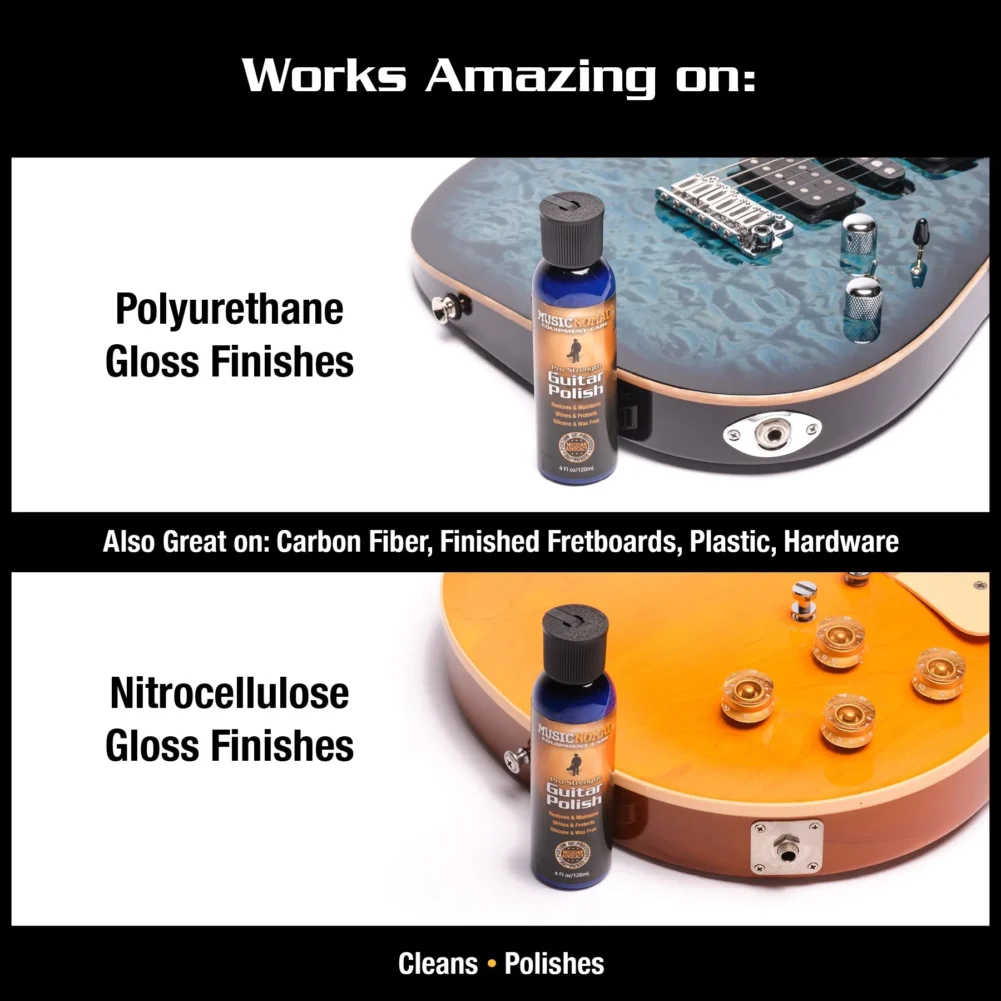 Works Amazing on Poly Gloss and Nitro Gloss Finishes