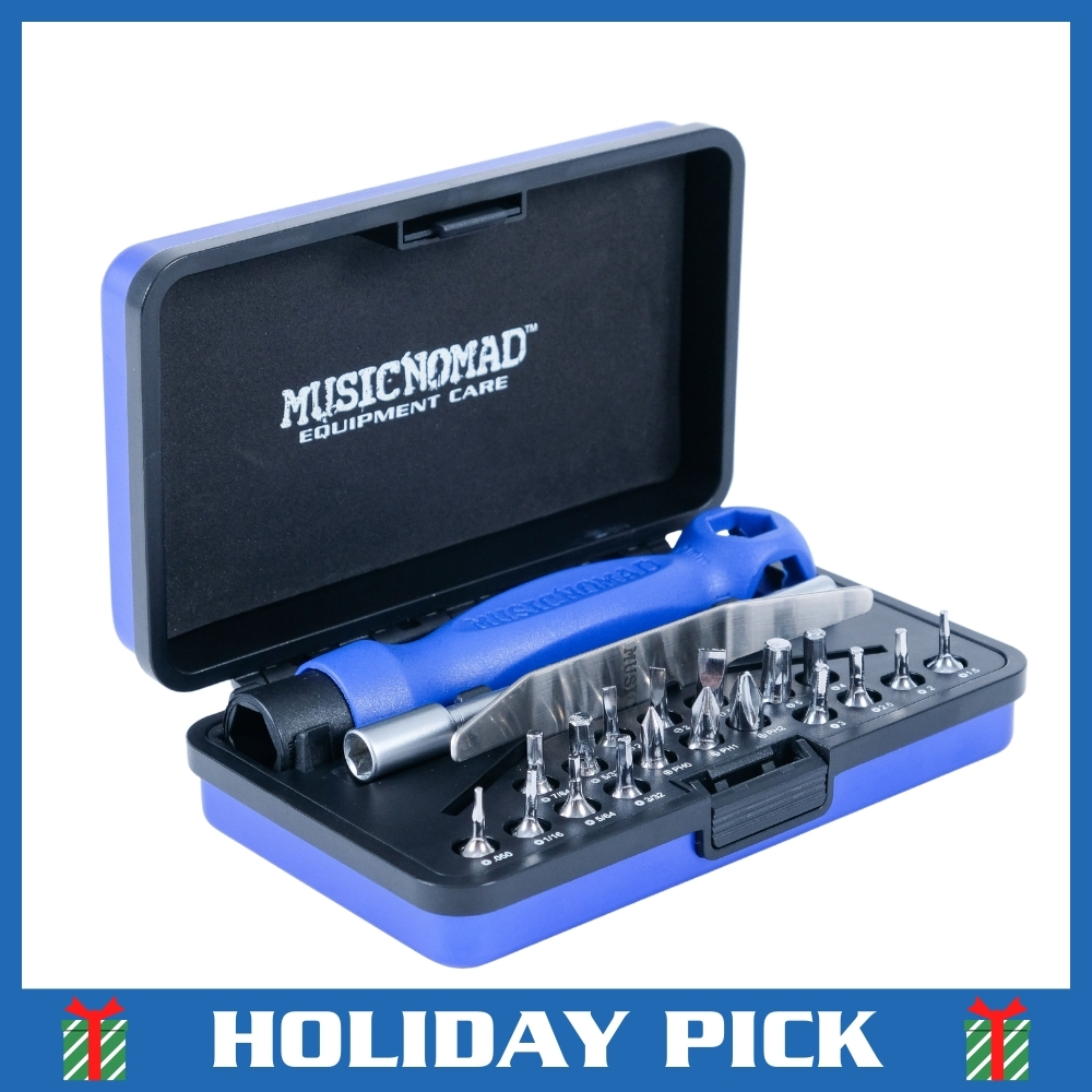 Premium Guitar Tech Screwdriver and Wrench Set