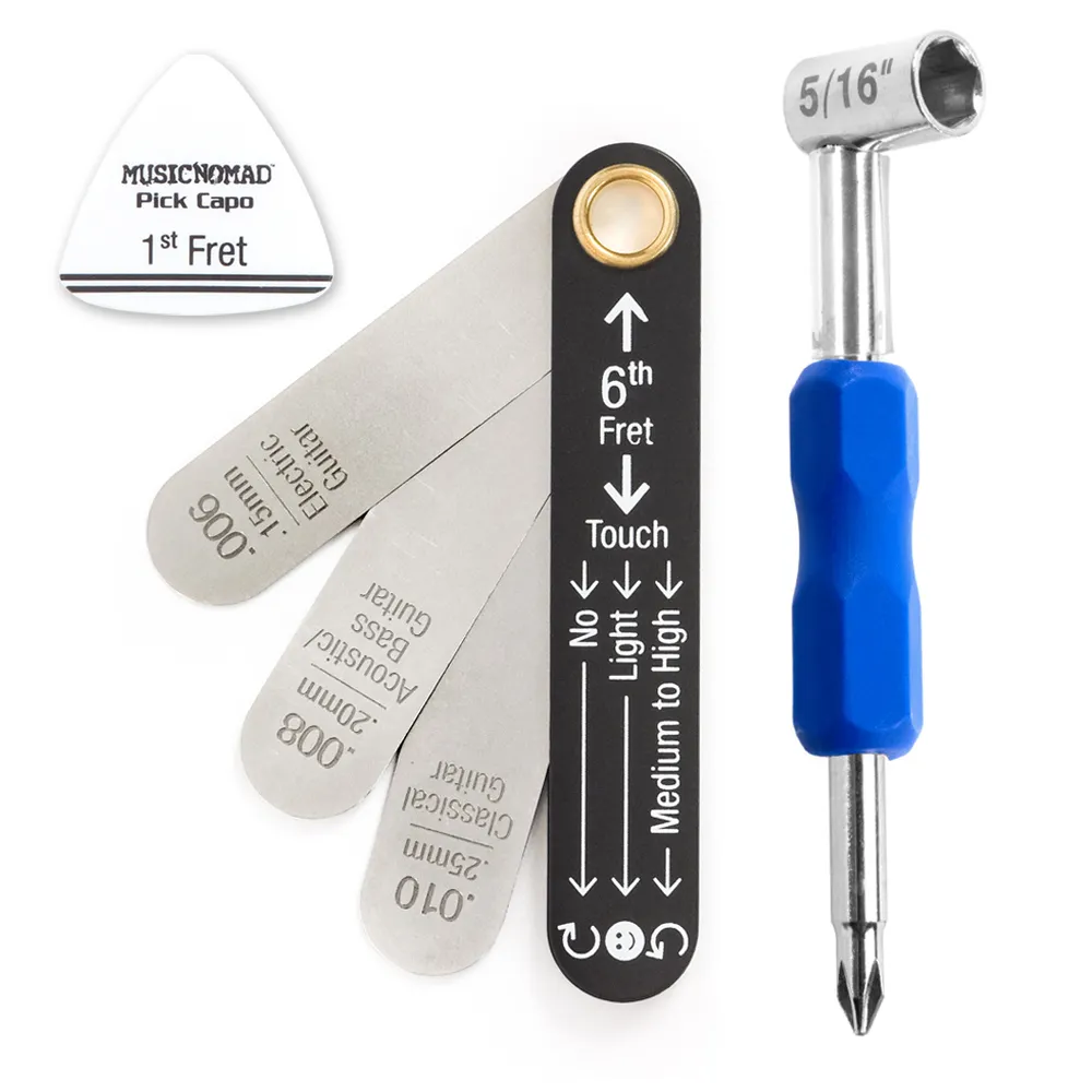 MN611: Truss Rod Neck Relief Measure and Adjust Kit for GIBSON® and PRS® (USA) Guitars