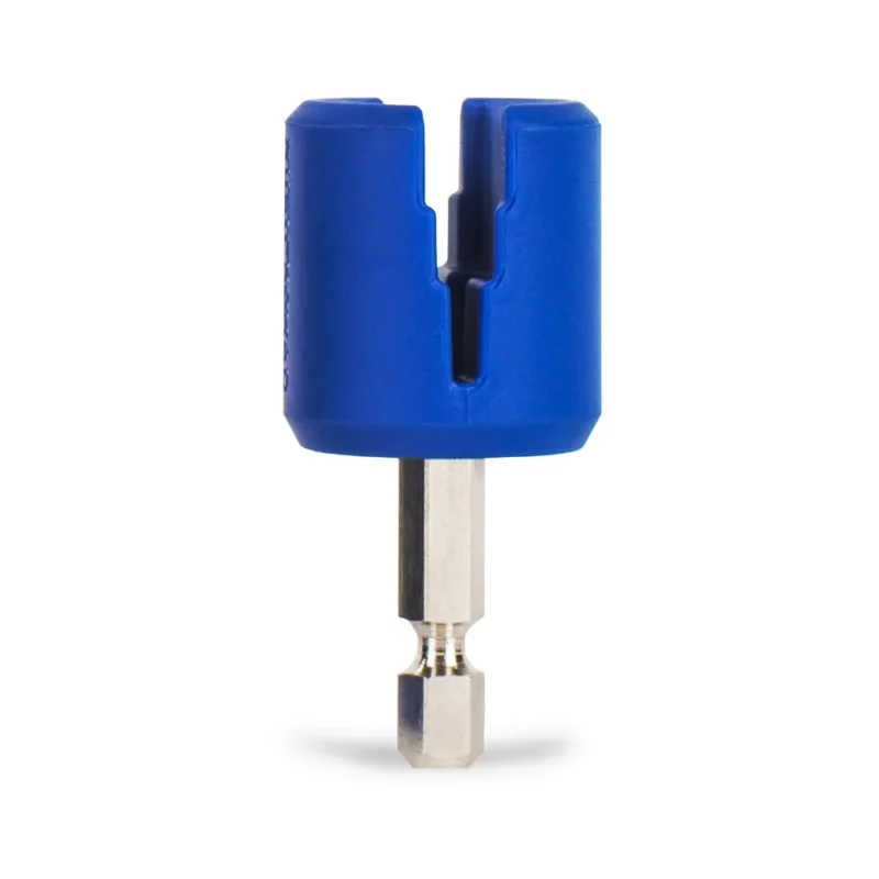 Rubber lined String Winder bit attachment