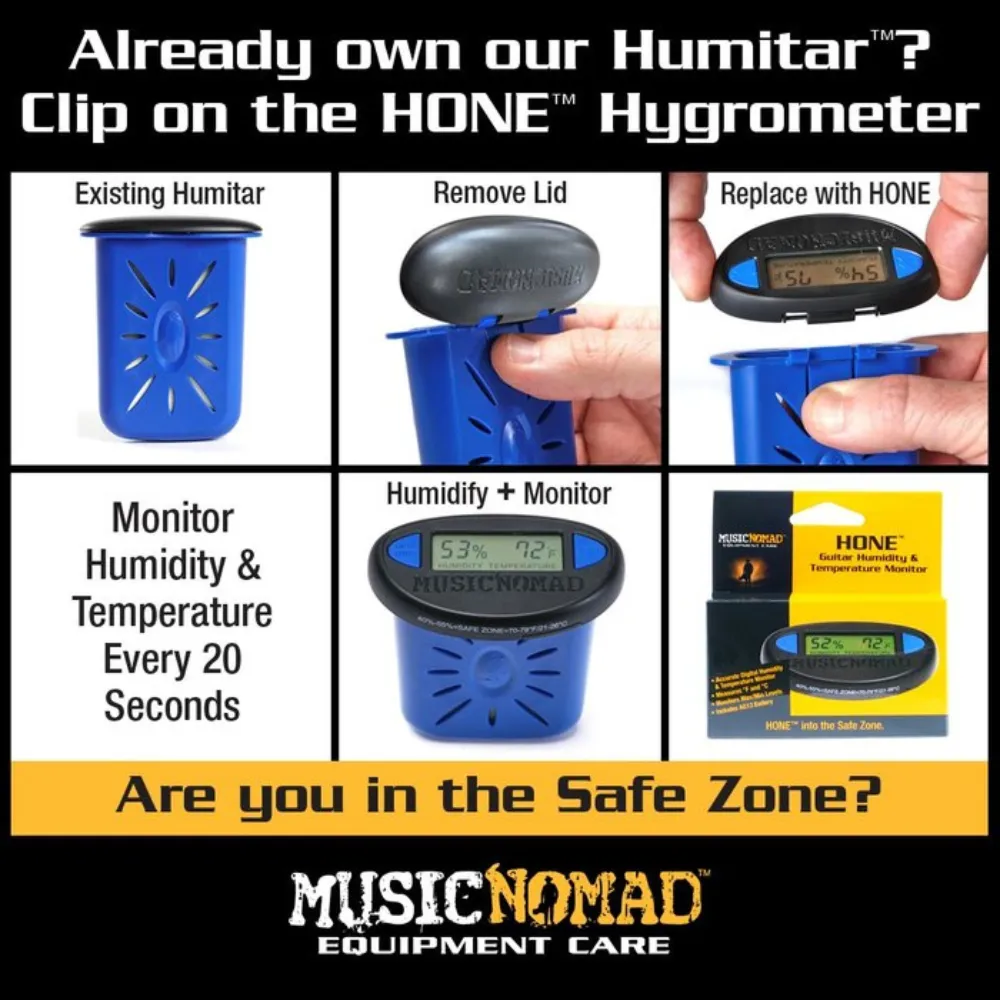 Add a Hygrometer to the Case Humitar