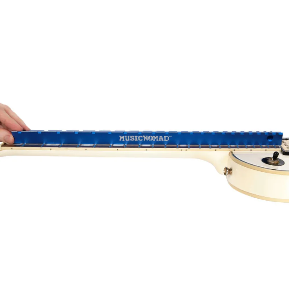 11 Tri-Beam 3 'n 1 Dual Notched Straightedge & Precision Straightedge for Acoustic and Electric Guitars