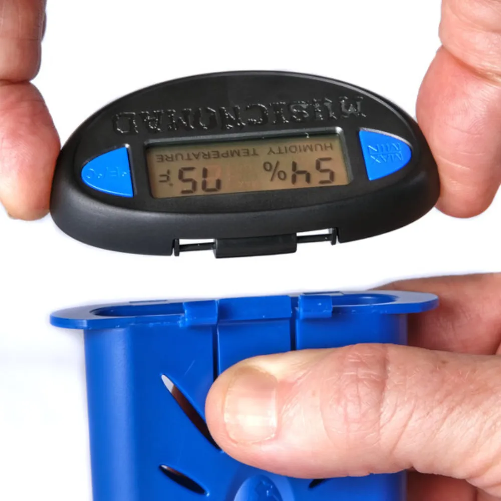 Easily Press Back Tab on Humitar to Snap HONE on (Humitar sold separately)