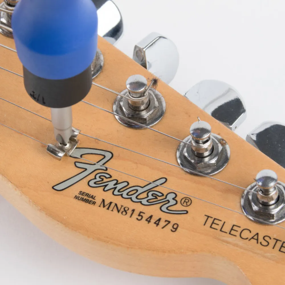 String Guide Repair Tool on Fender Telecaster