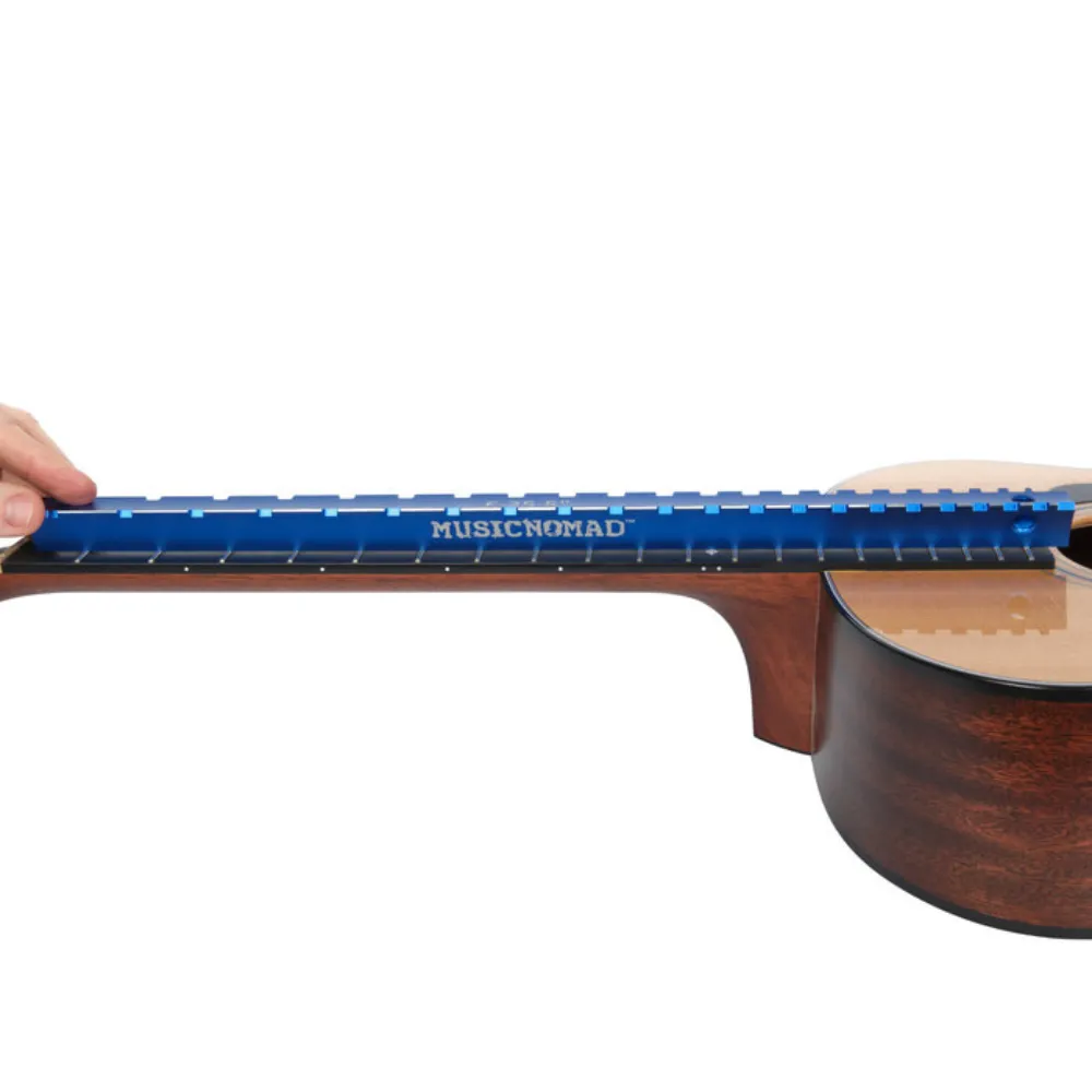 19 Tri-Beam 3 'n 1 Dual Notched Straightedge & Precision Straightedge for Acoustic and Electric Guitars