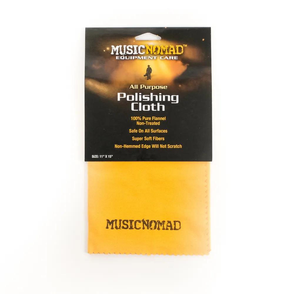MN200: 100% Flannel Polishing Cloth Flannel Polishing Cloth for Guitars, Ukulele, Violins