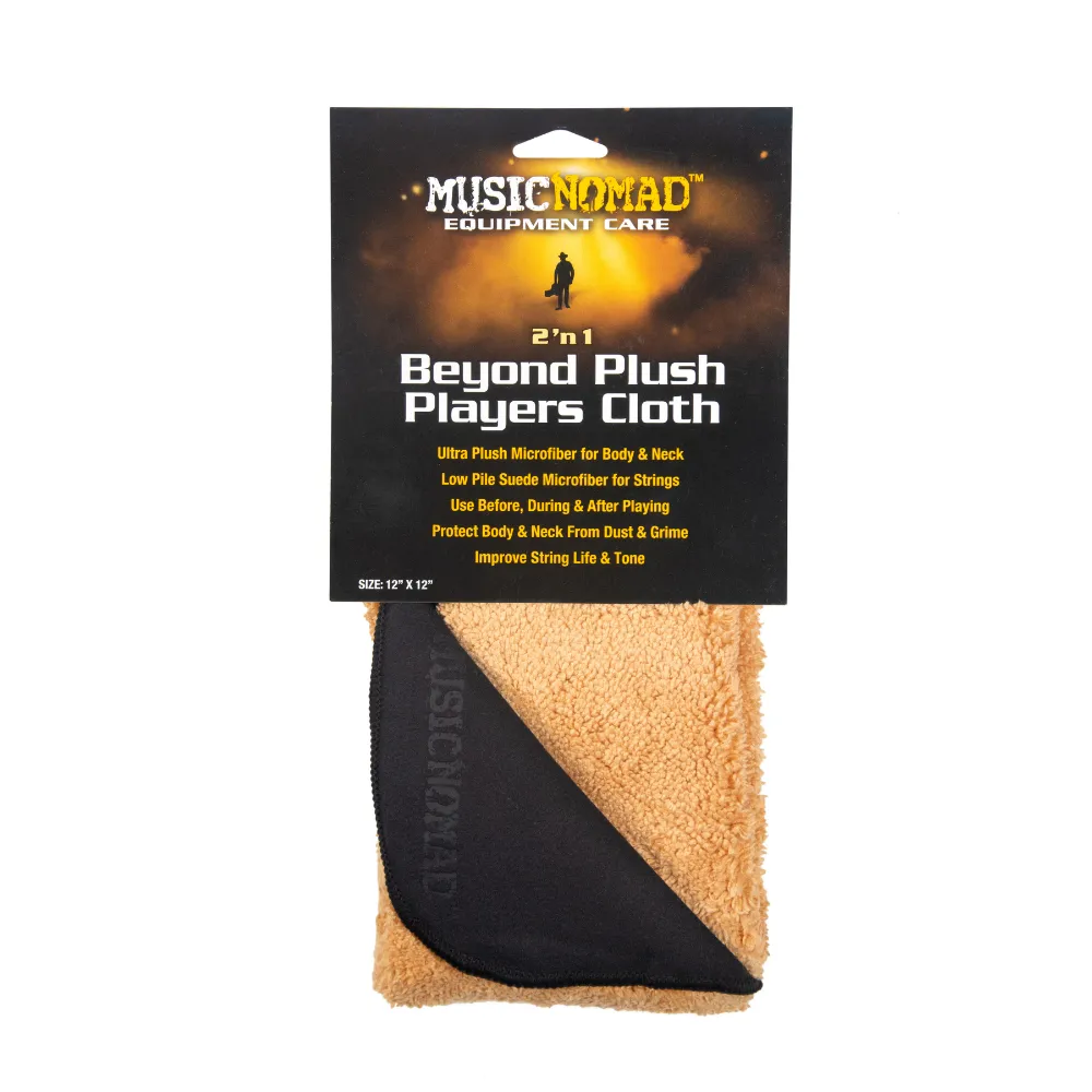 MN241: 2 'n 1 Beyond Plush Players Cloth Guitar Cloth Retail Package