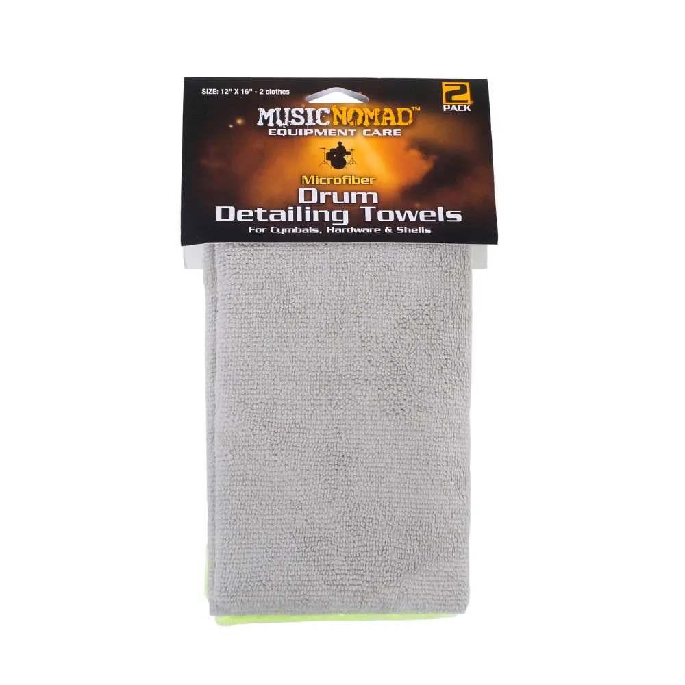 Microfiber Drum Detailing Towels - 2 pack
