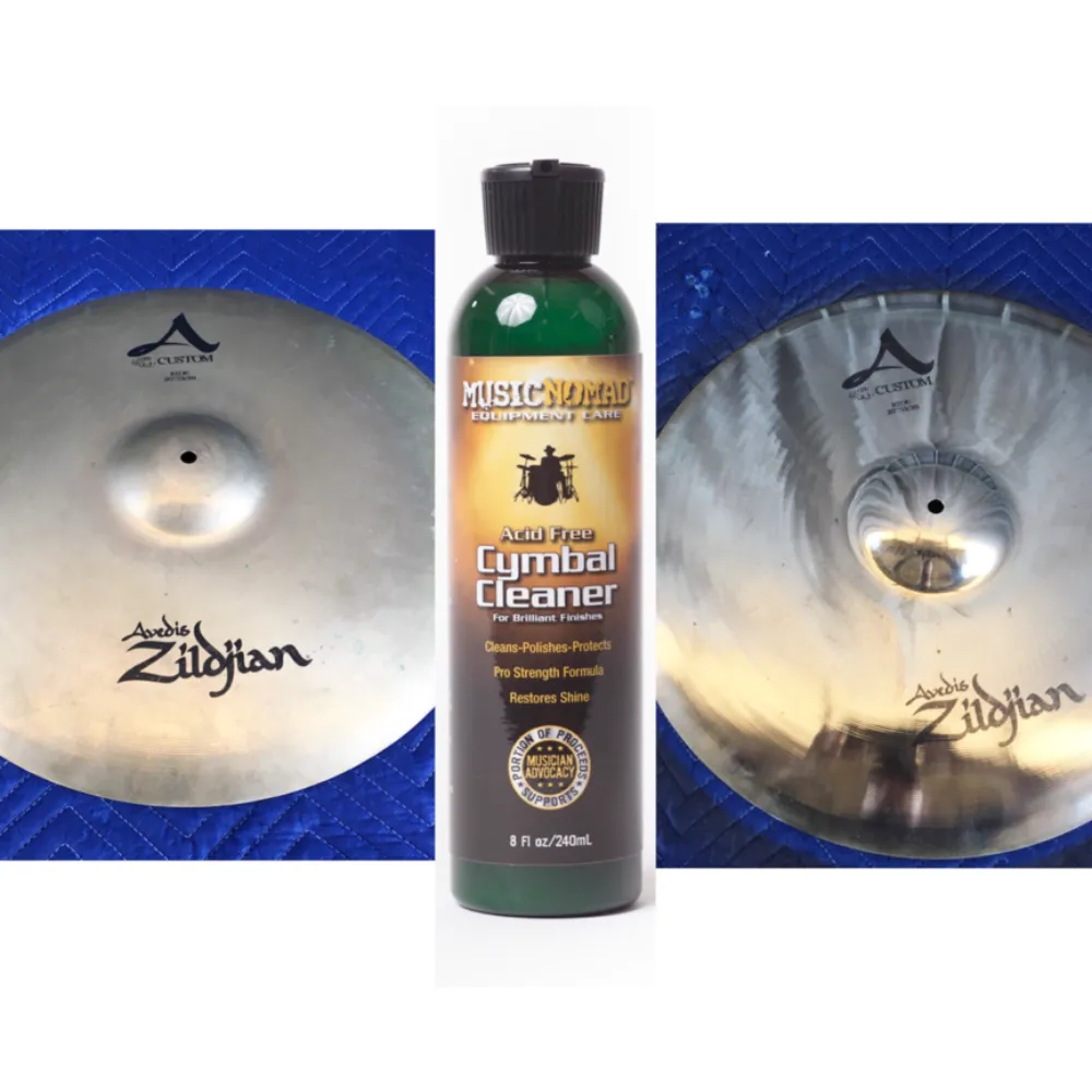 Cymbal cleaner and polish for Zildjian