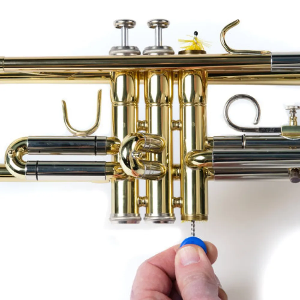 trumpet valve casing brush