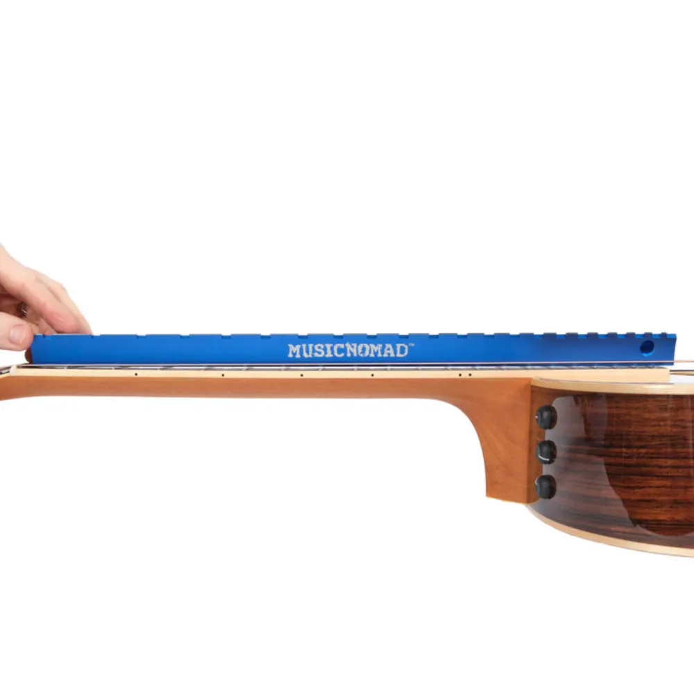23 Tri-Beam 3 'n 1 Dual Notched Straightedge & Precision Straightedge for Acoustic and Electric Guitars