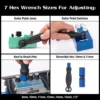 7 Hex Wrench Sizes