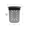 Case Humidifier slides in and out of case holster