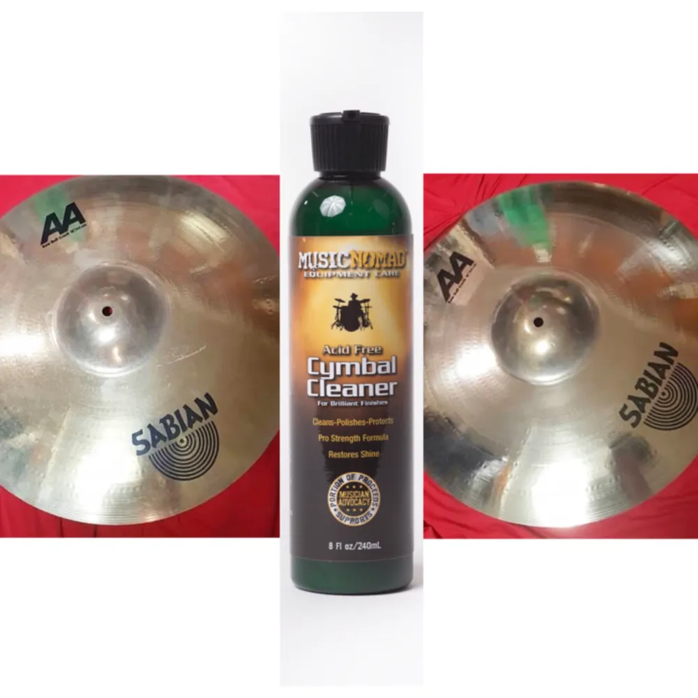 Cymbal Cleaner and polish for Sabian