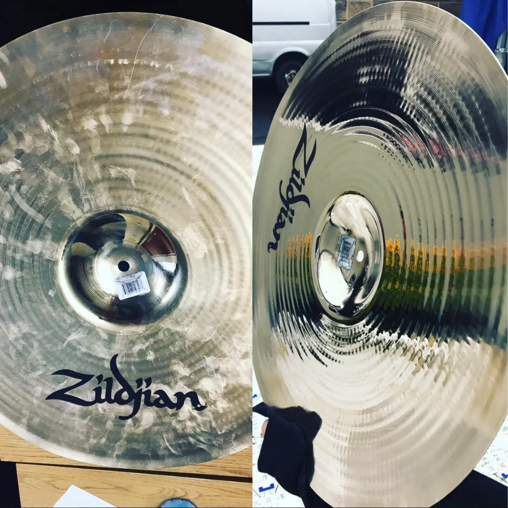 Cymbal cleaner and polish for Zildjian