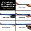 5 (1) Tri-Beam 3 'n 1 Dual Notched Straightedge & Precision Straightedge for Acoustic and Electric Guitars