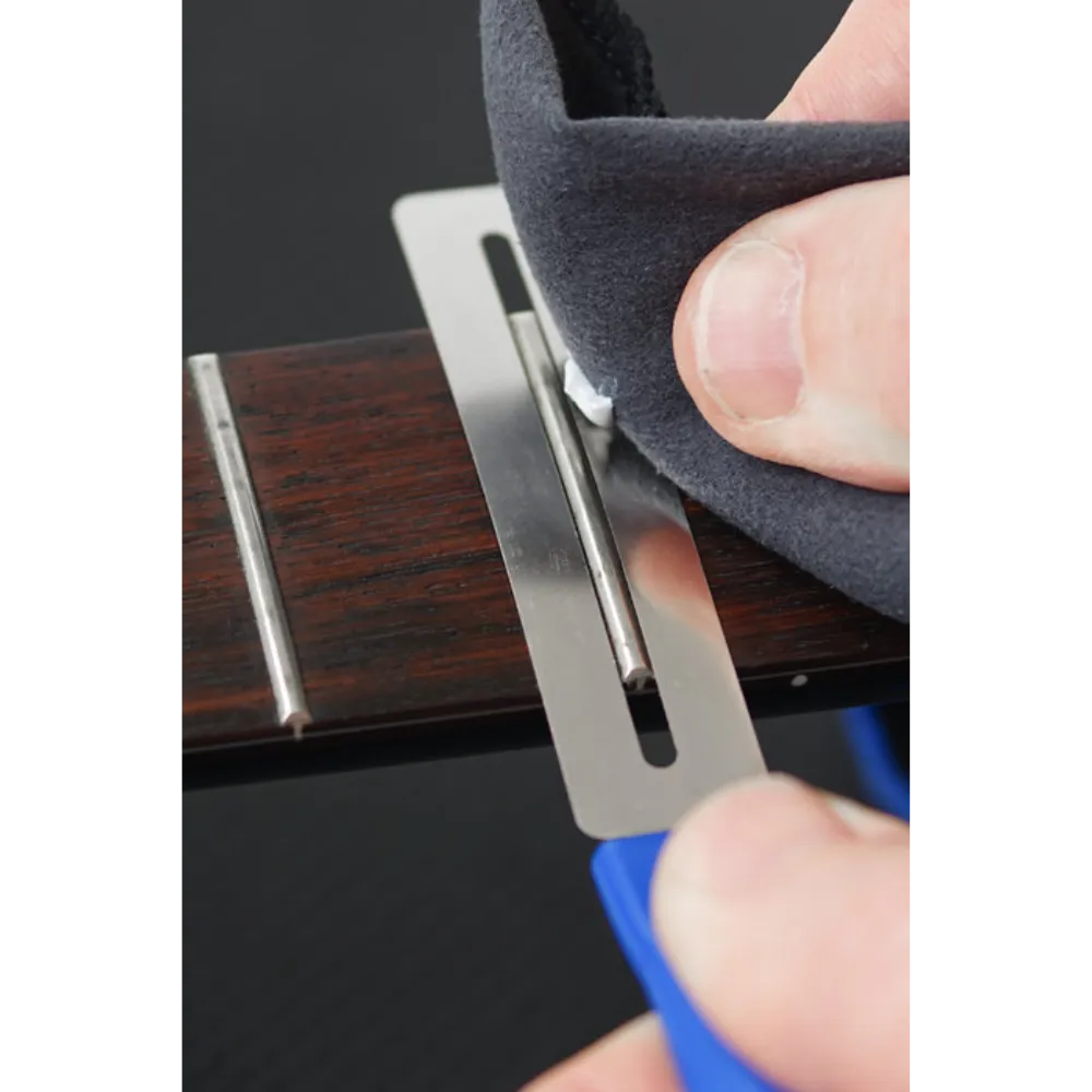 Fretboard Guards have innovative handle to keep your hands out of the way