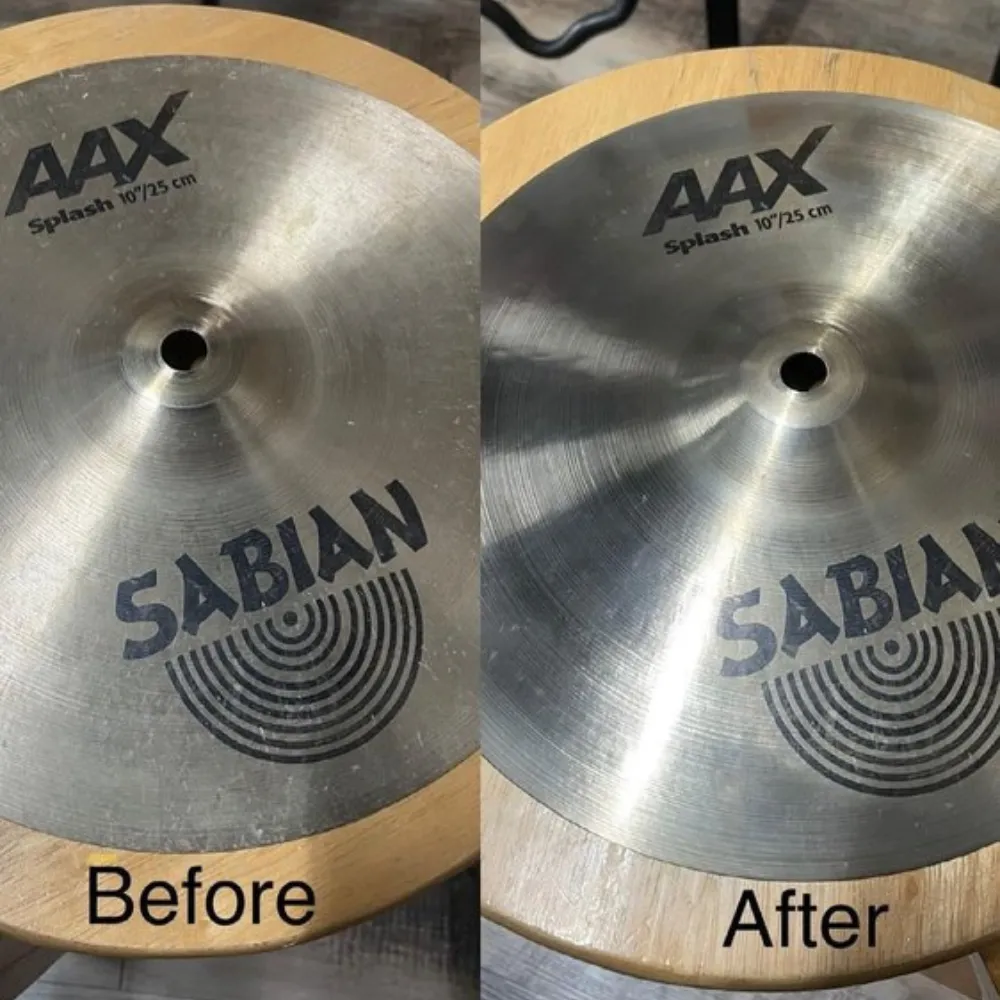 Cymbal cleaner and polish for Sabain Cymbal