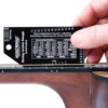acoustic guitar string action gauge using 64ths