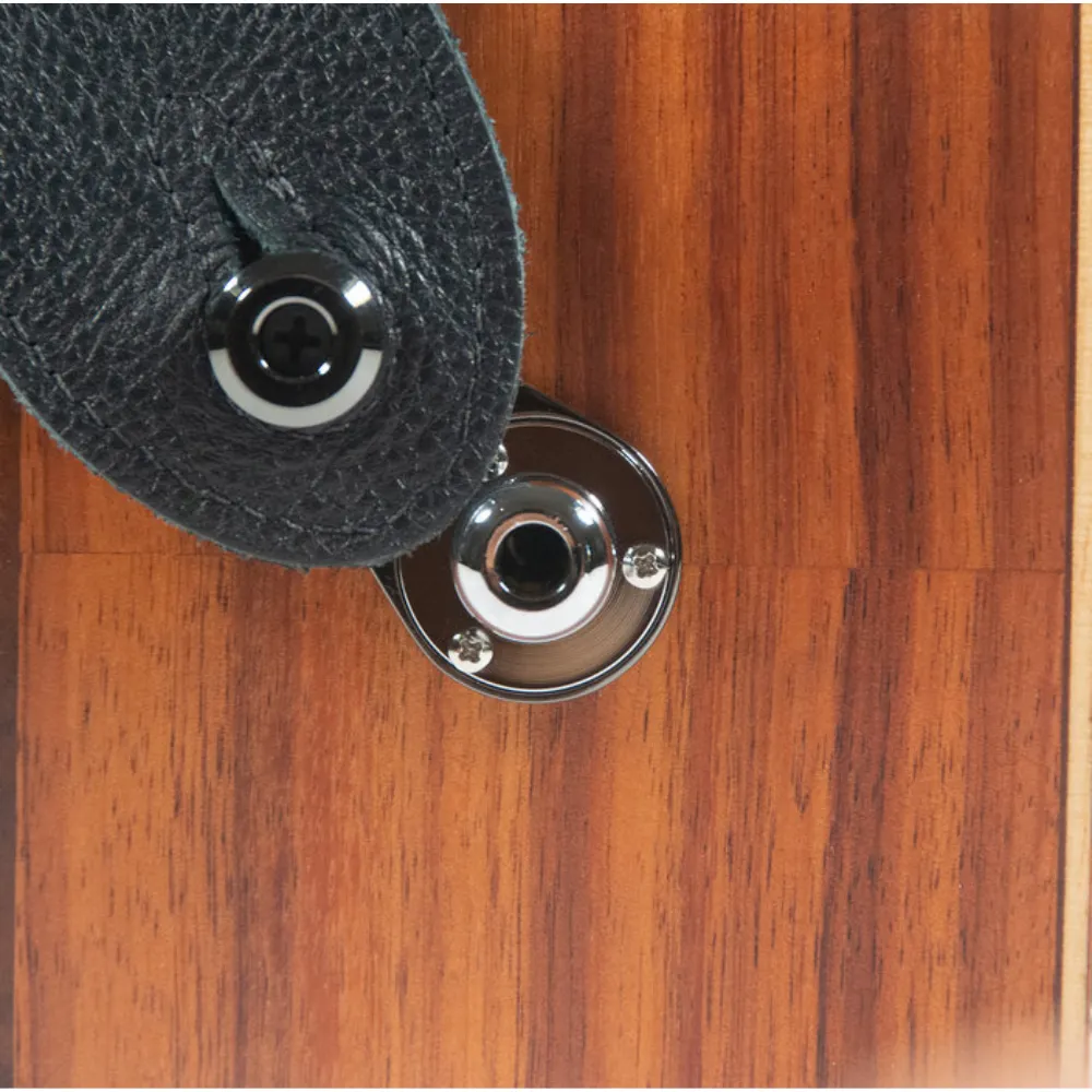 secure strap on acoustic guitar