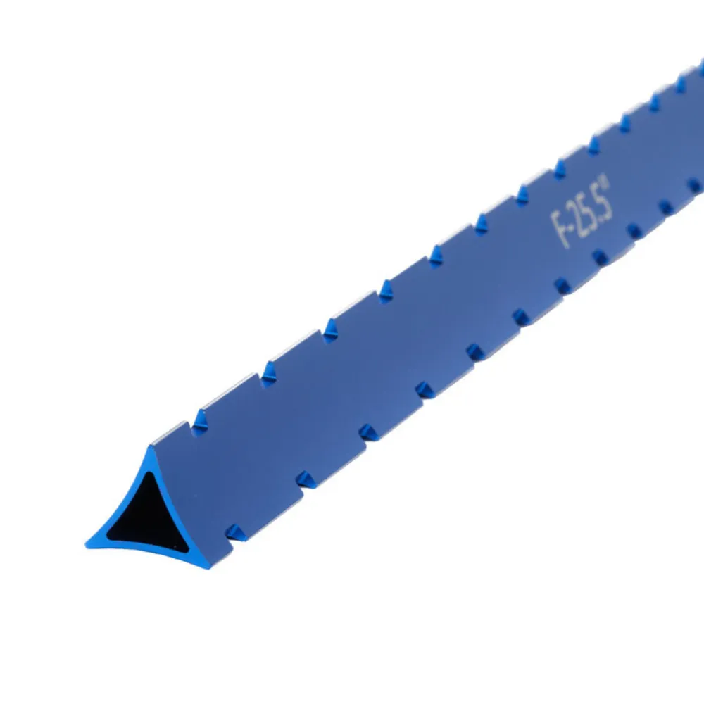 8 (1) Tri-Beam 3 'n 1 Dual Notched Straightedge & Precision Straightedge for Acoustic and Electric Guitars