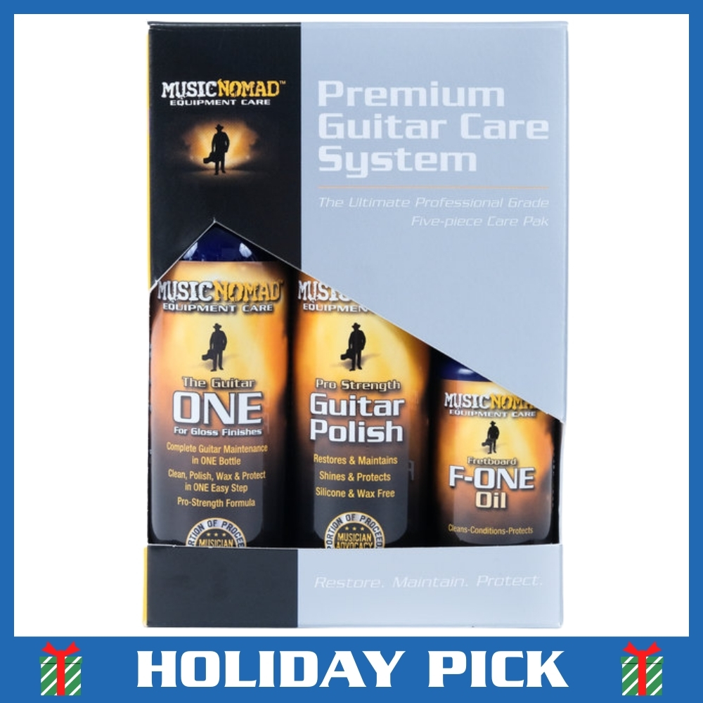 Premium Guitar Care Kit - 5 pc