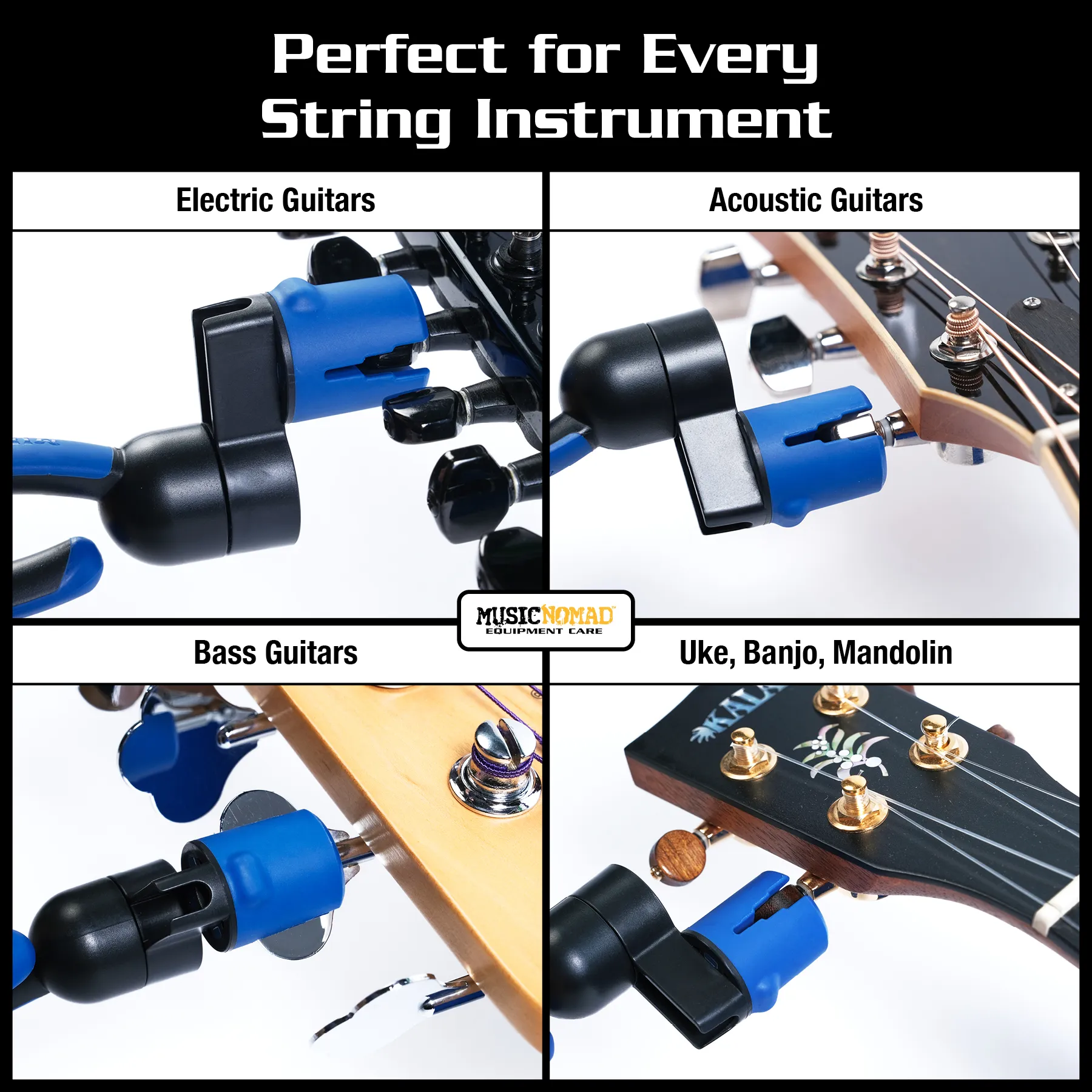 Strings Change Instruments String Change Tool Kit for Guitars, Bass and other string instruments ...