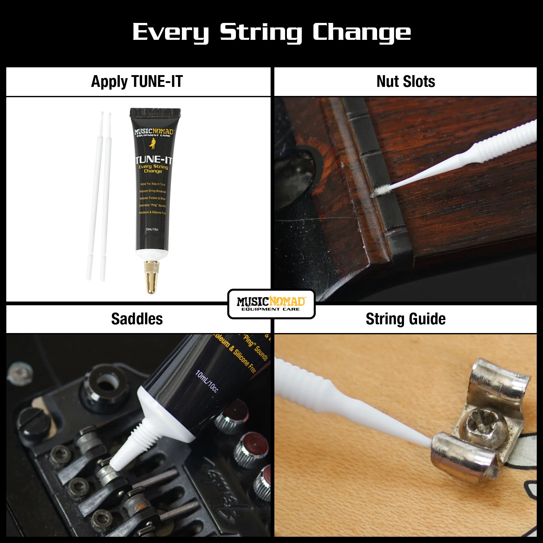 String Change Tool Kit for Guitars, Bass and other string instruments ...