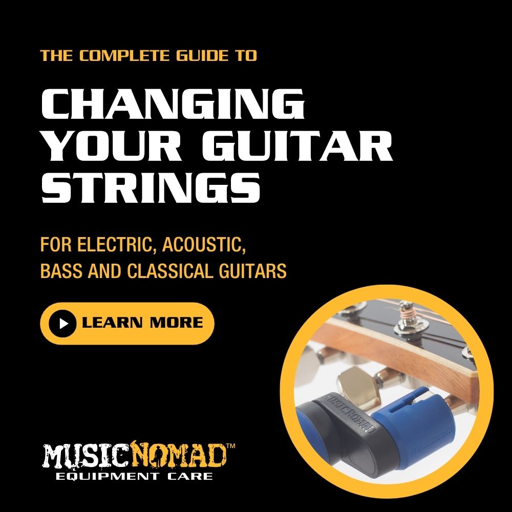 Safe materials and tools to remove rust from guitar strings