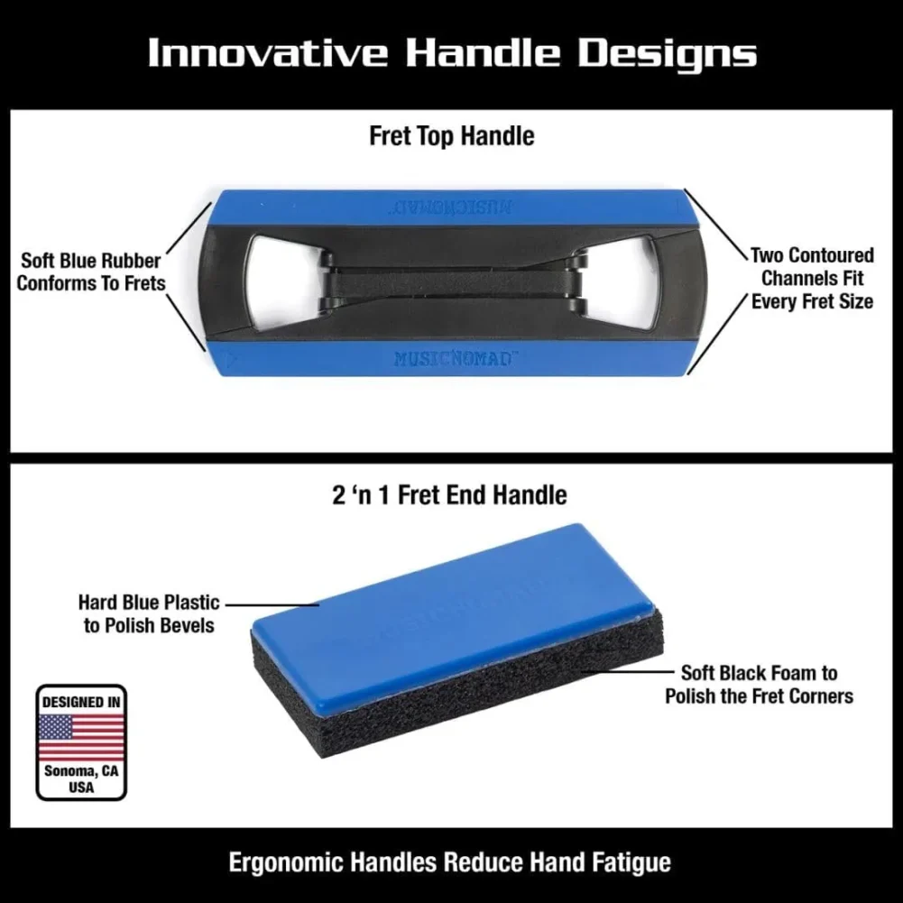 MN872_6 11 pc. Fret Leveling Kit